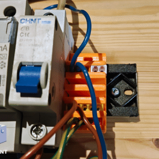 WAGO 2273 -teline DIN-kiskoon (2 mod)