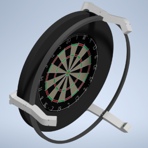 Autodarts 3D-tulostesarja – valokehä, kameravarret ja OV9732-kotelot